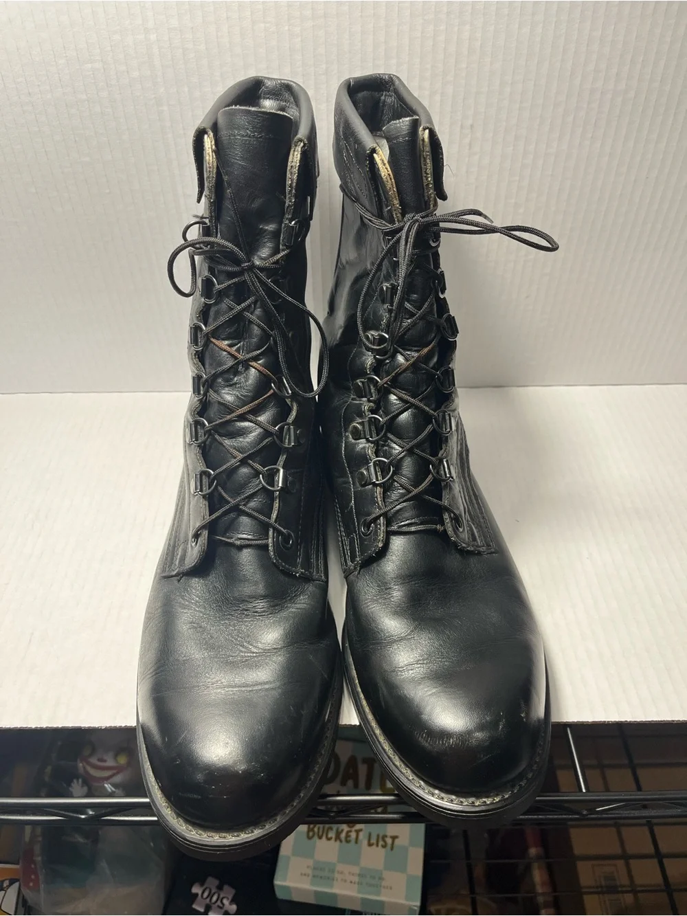 Vintage Addison Shoe Company Miitary Combat Boots, Biltrite Sz 10 D